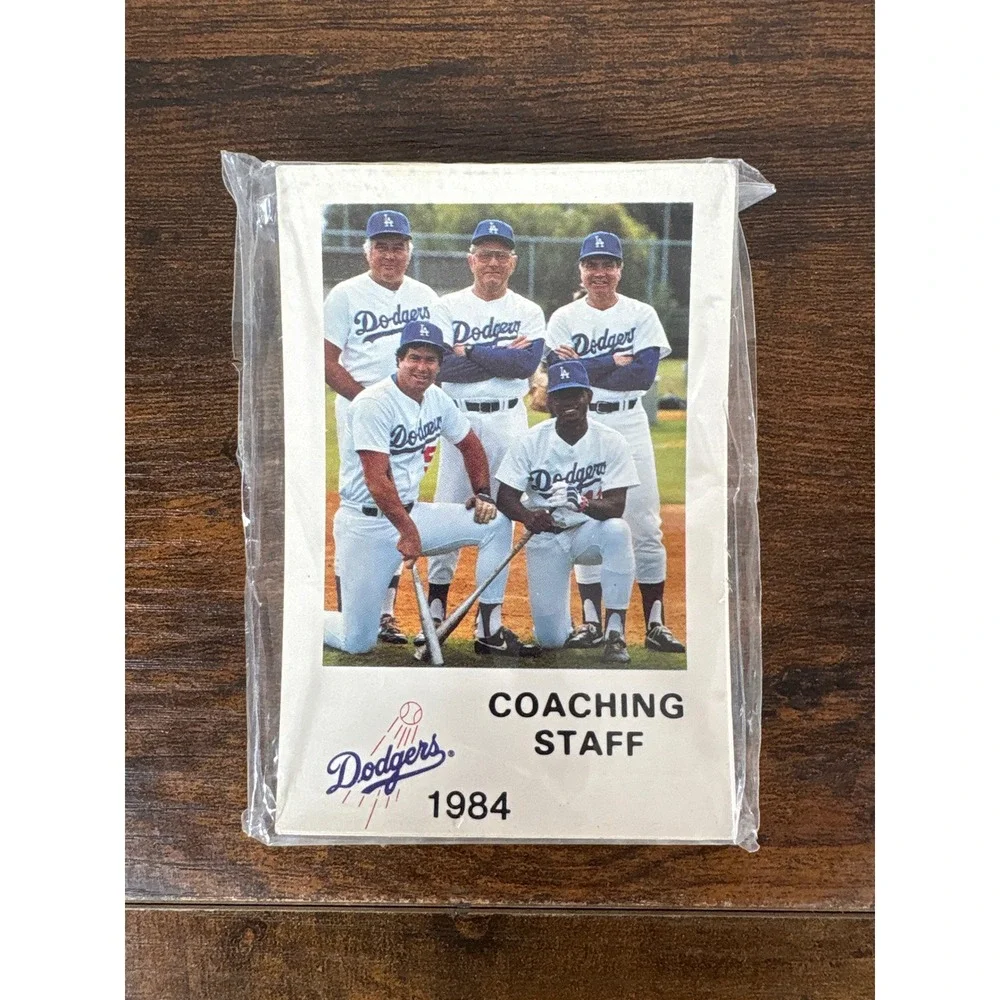 1984 Los Angeles Dodgers Police Set Sealed Baseball Cards LAPD Set
